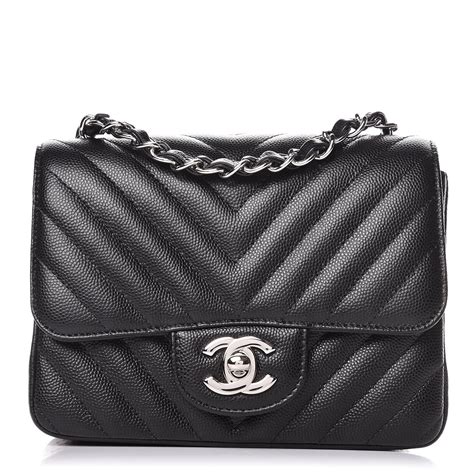 chanel chevron puffy|CHANEL Caviar Chevron Quilted Small Puffy CC Flap Black .